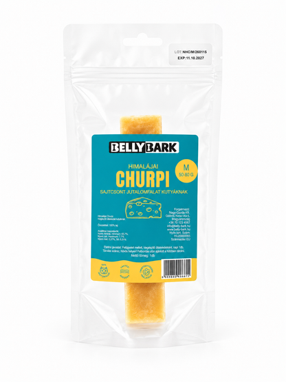 BellyBark Churpi himalájai sajt rágócsont kutyáknak M méret