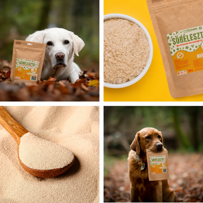 BellyBark sörélesztő por kutyáknak eledelhez keverve