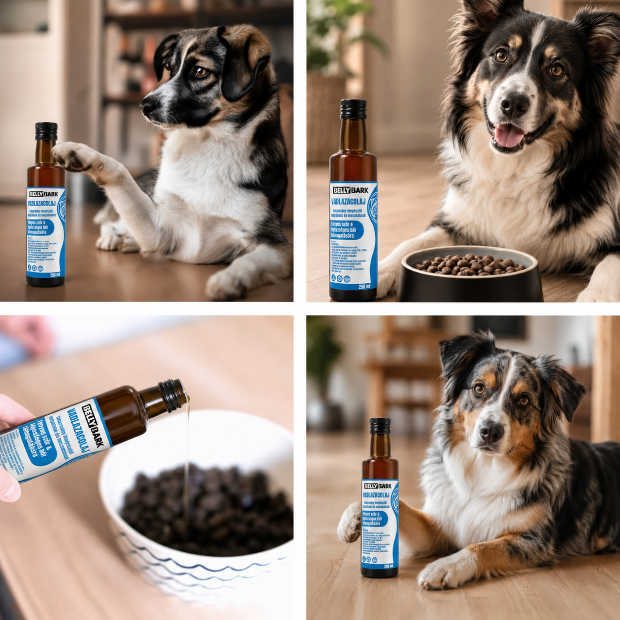 BellyBark vadlazacolaj eledelhez keverve kutyáknak